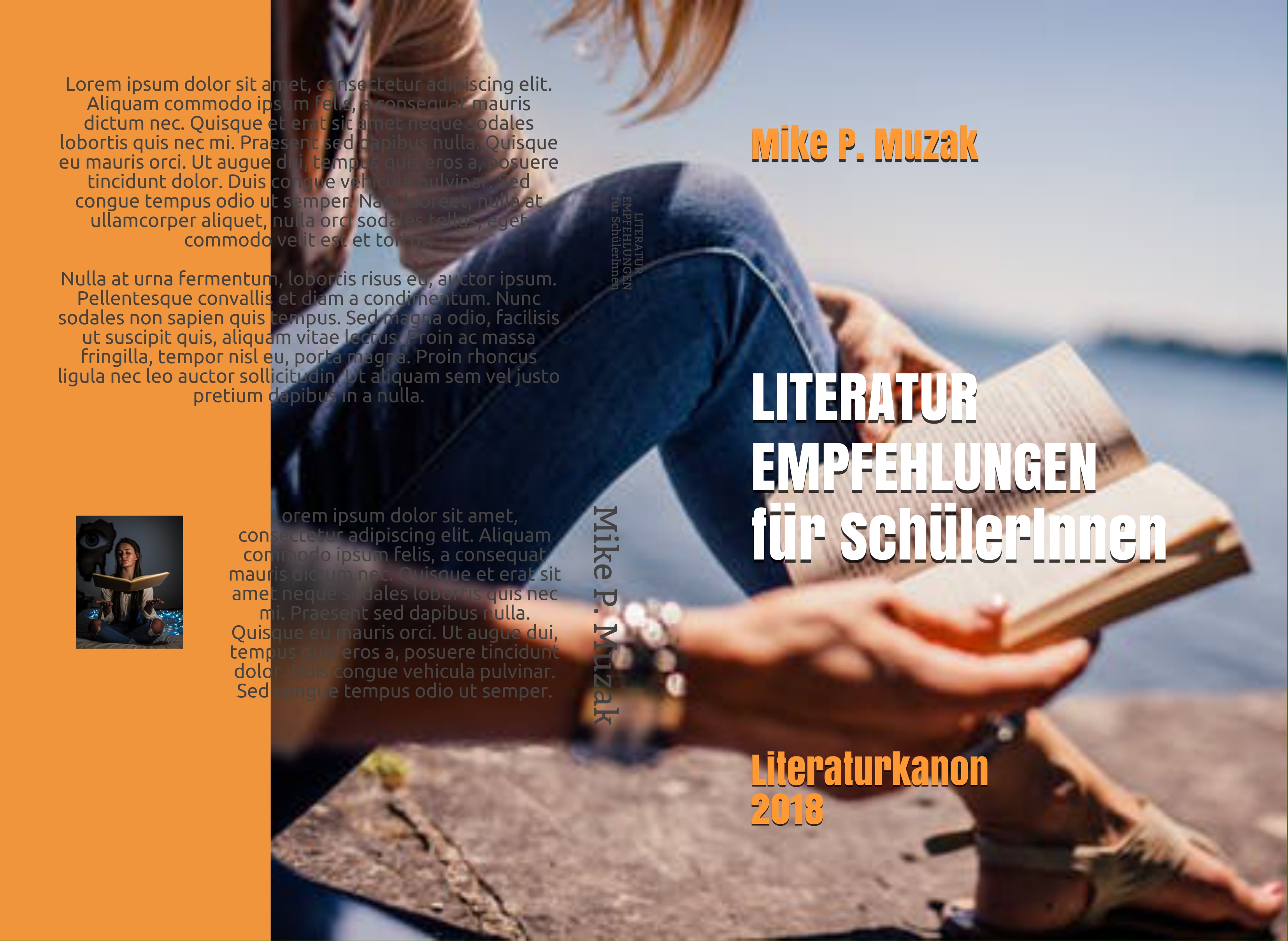 BUCHUMSCHLAG-MUSTER "1000-Literatur-Empfehlungen"